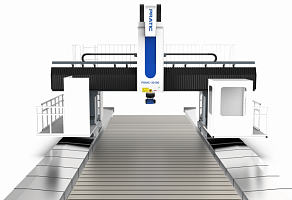 Портальный обрабатывающий центр с подвижной траверсой PRATIC PGMC